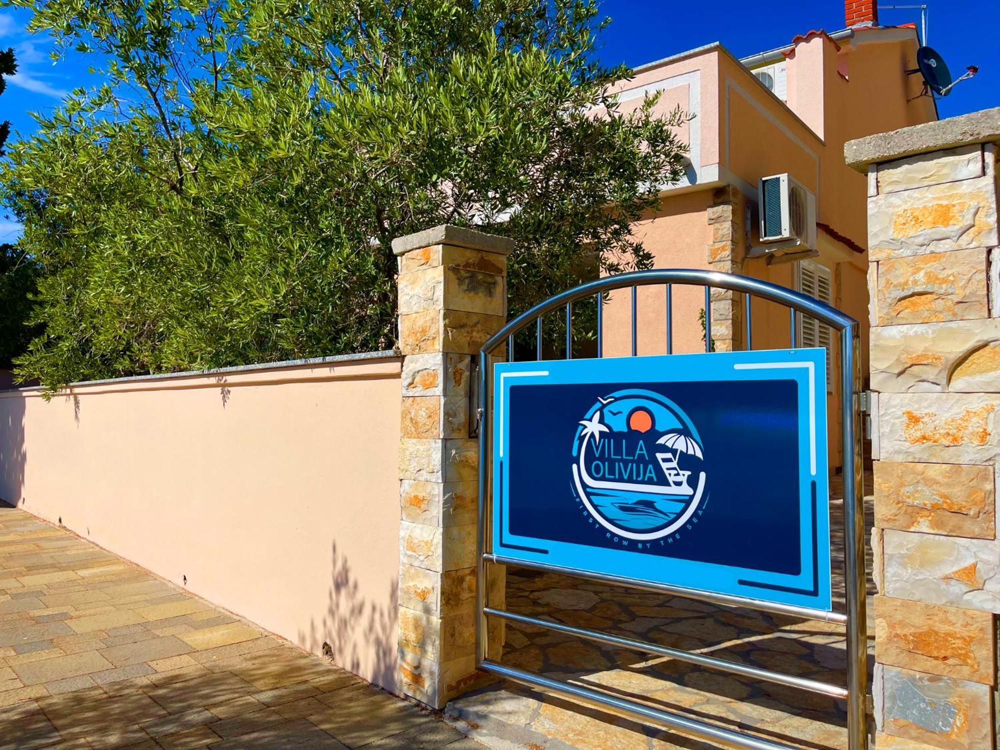 Villa Olivija-Direkt Am Strand! Stara Novalja Dış mekan fotoğraf