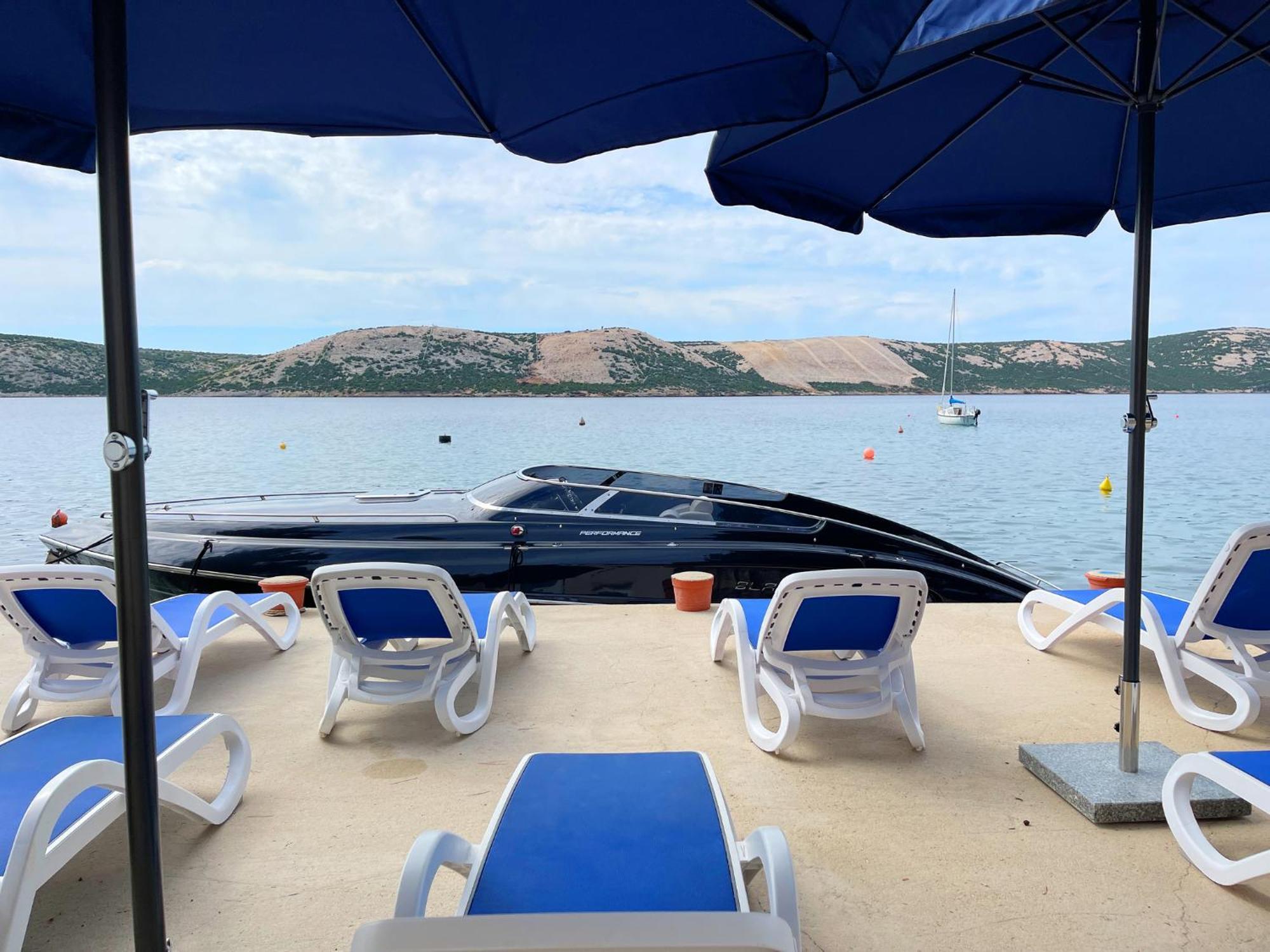 Villa Olivija-Direkt Am Strand! Stara Novalja Dış mekan fotoğraf