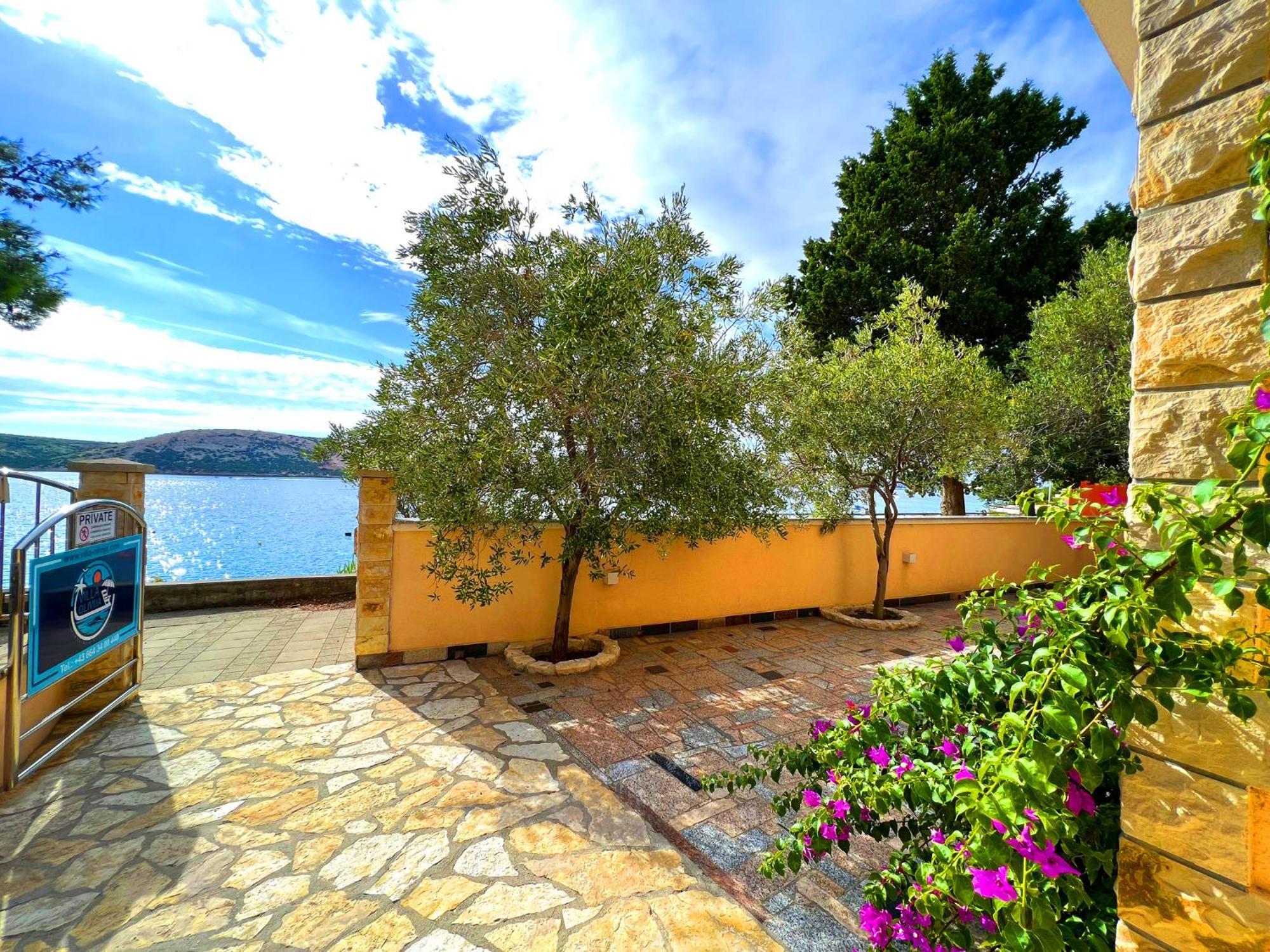 Villa Olivija-Direkt Am Strand! Stara Novalja Dış mekan fotoğraf