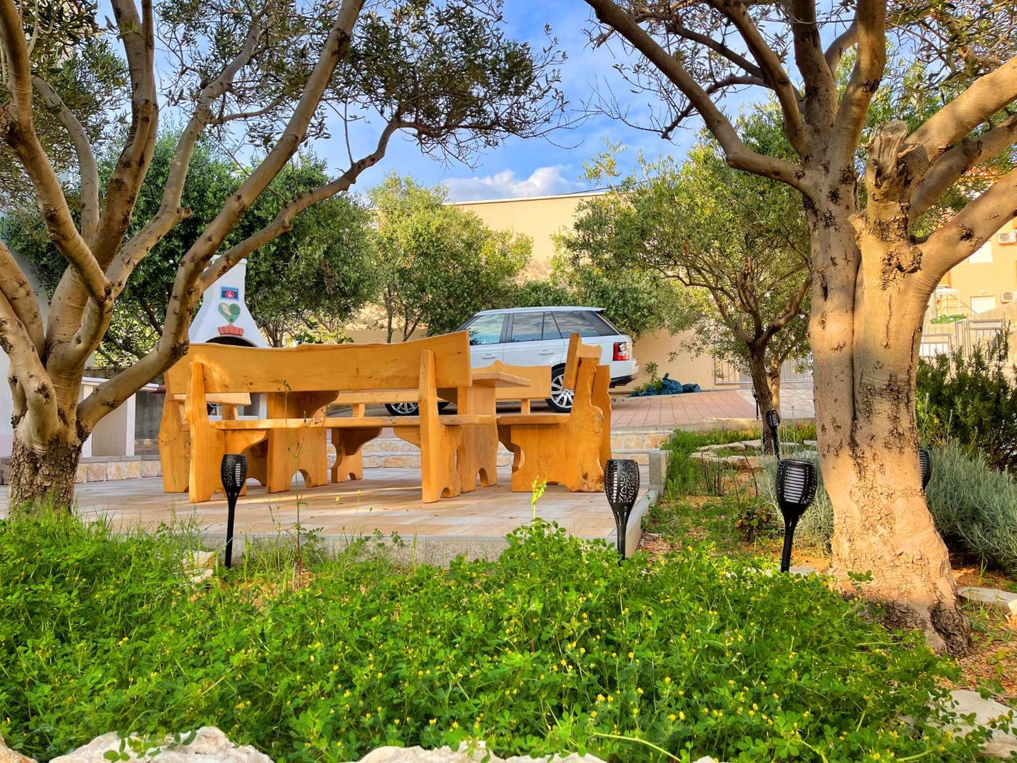 Villa Olivija-Direkt Am Strand! Stara Novalja Dış mekan fotoğraf