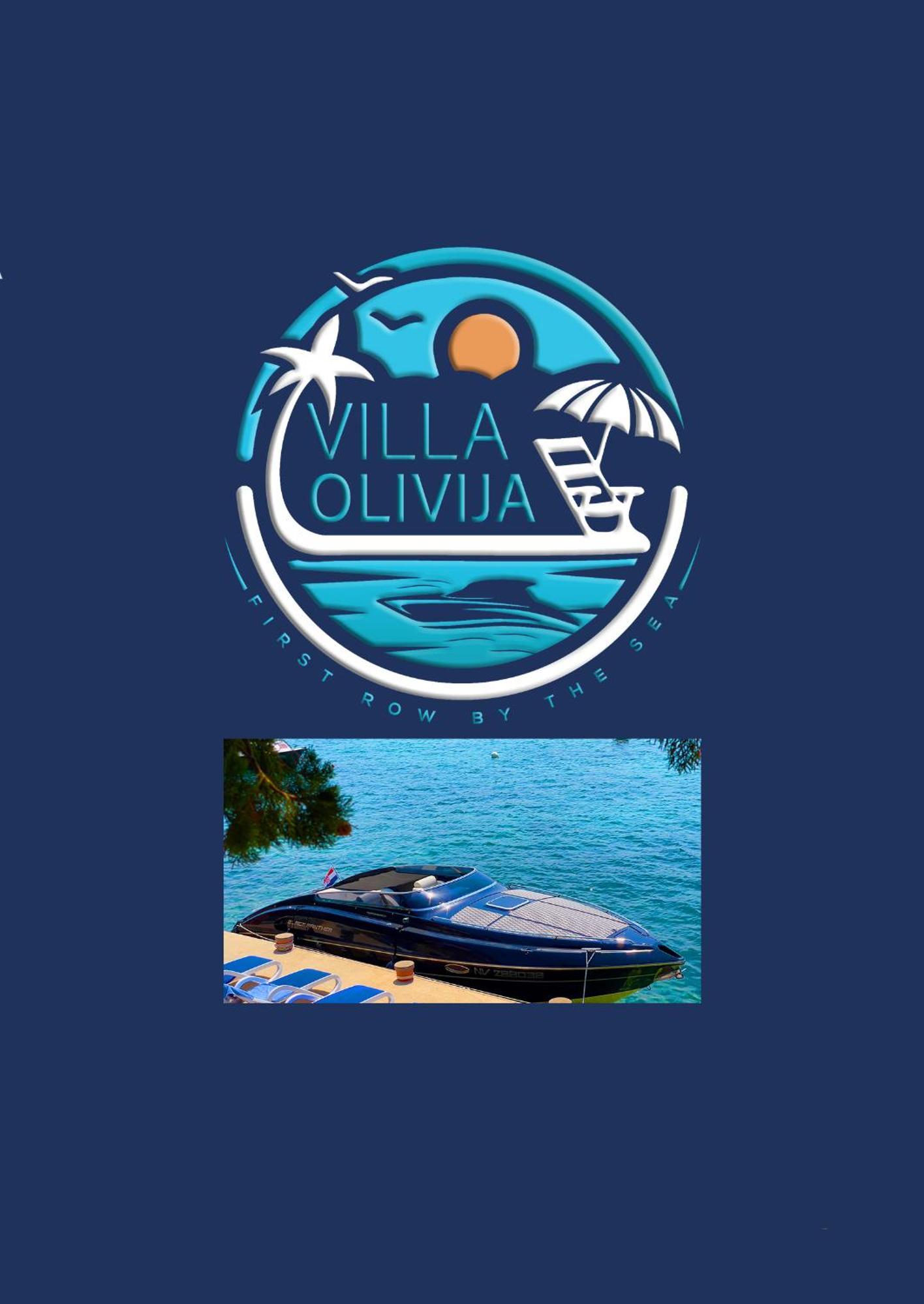 Villa Olivija-Direkt Am Strand! Stara Novalja Dış mekan fotoğraf